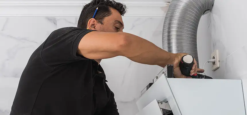 Precision In-wall Dryer Vent Cleaning & Rerouting Corrections in Lake Forest, IL